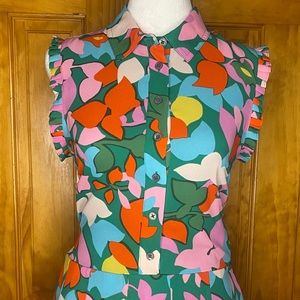 Long Floral J Crew Dress